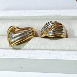 【K18PT900リング】18金・プラチナ900・貴金属・アクセサリー・指輪